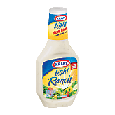 Kraft Salad Dressing Reduced Fat Dressing Light Ranch Left Picture